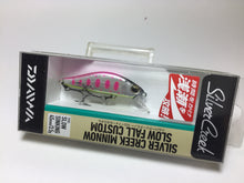Load image into Gallery viewer, 70335) DAIWA SILVER CREEK MINNOW SLOW FALL CUSTOM 45SS #Pink Yamame Chart Belly