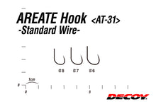 Load image into Gallery viewer, KATSUICHI DECOY AT-31 AREATE Hook Standard Wire, Area Trout Single Barbless Hook