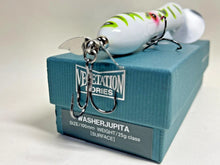 Load image into Gallery viewer, 11541) Nories x AKASHI BRAND WASHERJUPITA, Handmade Wood Plug #601 Basic White