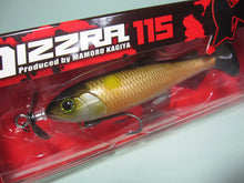 Load image into Gallery viewer, 30280) JACKALL DIZZRA 115 Prop swimbait #Nama ayu
