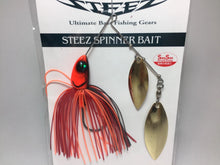 Load image into Gallery viewer, 33747) DAIWA STEEZ SPINNER BAIT 5/8oz DW #Spark Red
