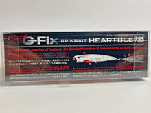 Load image into Gallery viewer, 11756) DUO REALIS SPINBAIT HEARTBEE 75S G-Fix #Clear Pearl Chart OB