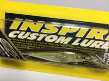 Load image into Gallery viewer, 337831) Ever Green INSPIRE CUSTOM LURES SUPER SLEDGE #T04 B/W Ayu Twin Color