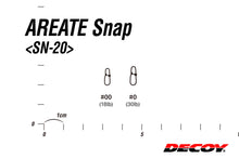 Load image into Gallery viewer, KATSUICHI DECOY SN-20 AREATE Snap, Area Trout Snap