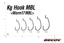Load image into Gallery viewer, KATSUICHI DECOY WORM17 Kg Hook MBL Magic Barbless, Offset Single Hook