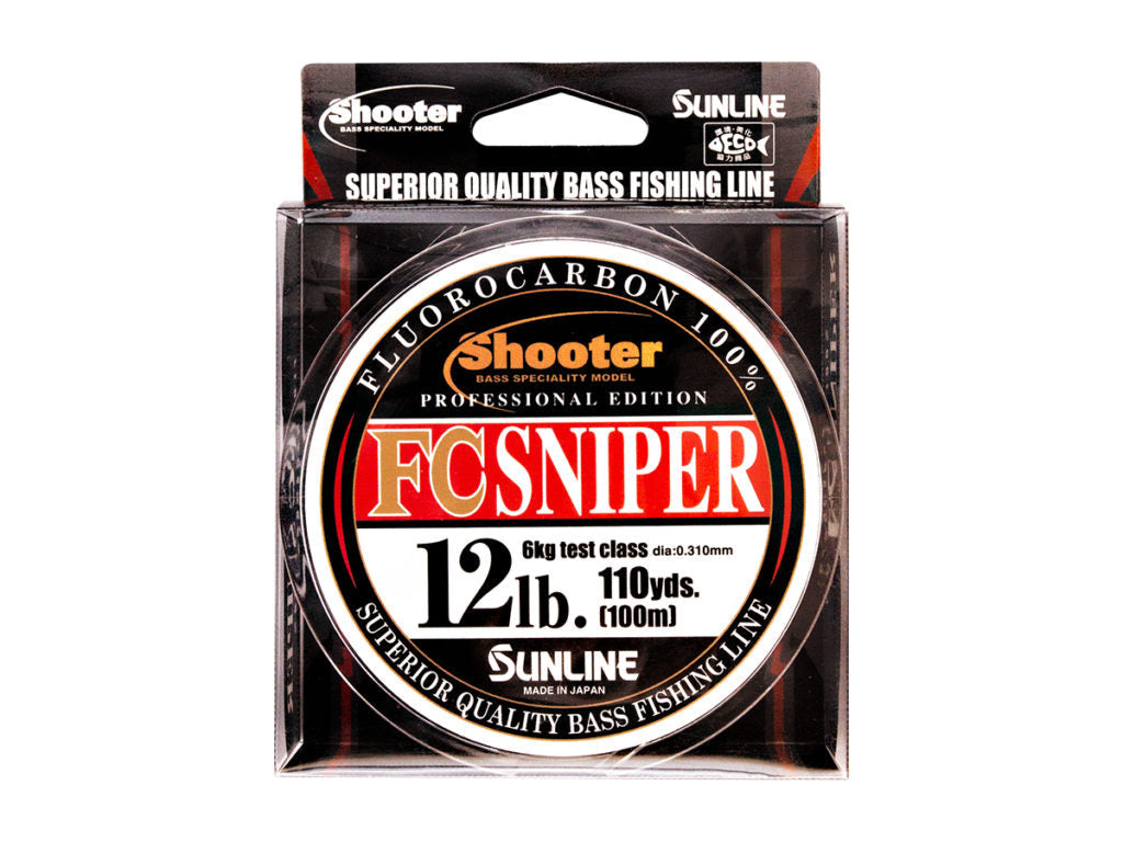 SUNLINE Shooter FC SNIPER 300m Fluorocarbon Line -Max lb variation- –  Kaisei fishing tackle shop