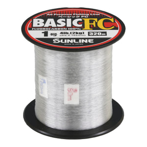 SUNLINE BASIC FC Fluoro Cabon 320ｍ for All Purpose Fishing Line -Max lb variation-