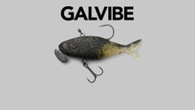 Load image into Gallery viewer, 32741) JACKALL GALVIBE #SK Dark Thunder Shad, Soft Material Lure