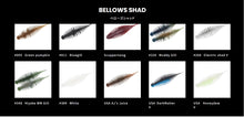 Load image into Gallery viewer, GEECRACK BELLOWS SHAD 3.8&quot; Japan Color #Color Variation