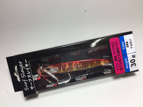70332) Pure Fishing Japan, Abu Garcia Surf Slayer 30g #Red Gold, Casting jig