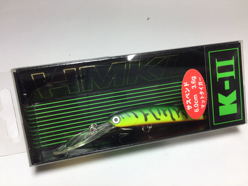 21404) HMKL K-II Minnow 60SP #Mat Tiger