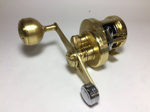 R5755) SHIMANO 2015 CALCUTTA CONQUEST 200HG with Yumeya Power Balance Handle