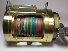 Load image into Gallery viewer, SHIMANO TIAGRA 50W LRS DEGITANA SLS with Braid PE for Big Game Trolling Reel