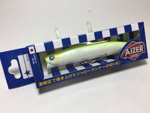 Load image into Gallery viewer, 70493) Blue Blue AIZER 100F, #03 Chart bask Glow for Saltwater Shallow Minnow
