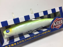 Load image into Gallery viewer, 70493) Blue Blue AIZER 100F, #03 Chart bask Glow for Saltwater Shallow Minnow