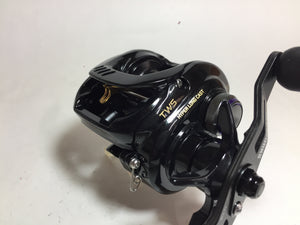 R5630) DAIWA TATULA HLC 8.1L-TW with SLPW Carbon Handle for Bait casting Reel