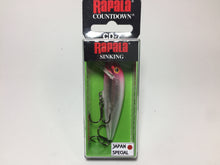 Load image into Gallery viewer, 47551) Rapala COUNT DOWN CD-7 JAPAN SPECIAL #SRH Silver Red Head