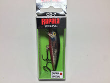 Load image into Gallery viewer, 47552) Rapala COUNT DOWN CD-7 JAPAN SPECIAL #SINR Silver Inakko Red Belly