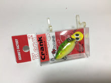 Load image into Gallery viewer, 21271) OSAMU'S FACTORY Kero Kero Crank of Bass Topwater Game #02 Tono Green