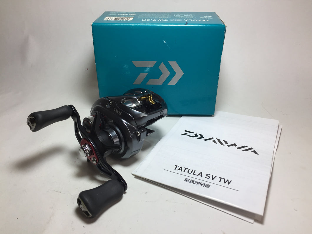 R5645) DAIWA TATULA SV TW 7.3R for Freshwater Bait casting Reel