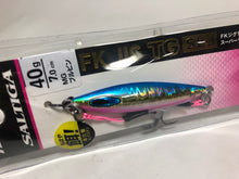 Load image into Gallery viewer, 31664) Discount Sales DAIWA SALTIGA FK JIG TG SLJ 40g #MG Blue Pink