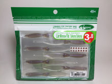 Load image into Gallery viewer, 70755) issei Liar Minnow Flat Sakana Sakana 3.8 inch 7pcs #62 Fly Wakasagi