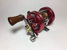 Load image into Gallery viewer, R5801) Abu Garcia Ambassadeur 2500C #Nostalgia Red, Foot Number #070008, Aveil Custom Reel