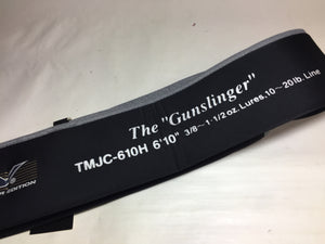 S8897) Ever green TEMUJIN The "Gunslinger" TMJC-610H for Freshwater Bait Rod