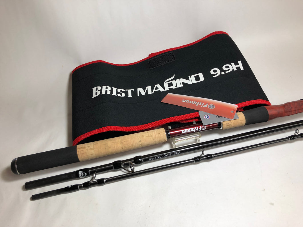 S8762) Fishman BRIST MARINO 9.9H Saltwater Bait casting Rod