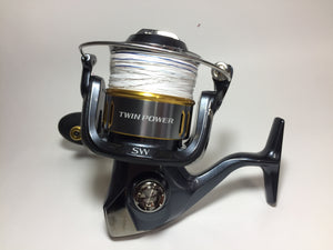 R5656) SHIMANO 15 TWIN POWER SW 14000XG with Casting Braid PE #8.0-200m