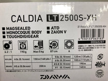 Load image into Gallery viewer, R5558) DAIWA 2021 CALDIA LT 2500S-XH For Spinning Reel