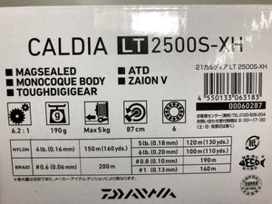 R5558) DAIWA 2021 CALDIA LT 2500S-XH For Spinning Reel