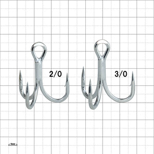 Gamakatsu TREBLE SP XH Silver for Tournament Grade Triple Hook