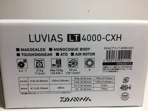 R5685) DAIWA 20 LUVIAS LT 4000-CXH for Spinning Reel