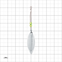 Load image into Gallery viewer, 70645) Gamakatsu ONE TOUCH BLADE for Treble Hook, Willow Blade, M size #Silver