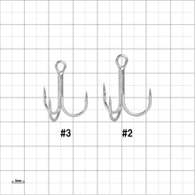 Load image into Gallery viewer, 70640) Gamakatsu TREBLE S-RB Size #3, Value Pack 18pcs, Made in Japan