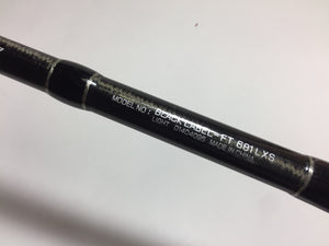 34061) DAIWA BLACK FINESSE Model LABEL BL-FT 681LXS for Freshwater Spinning Rod