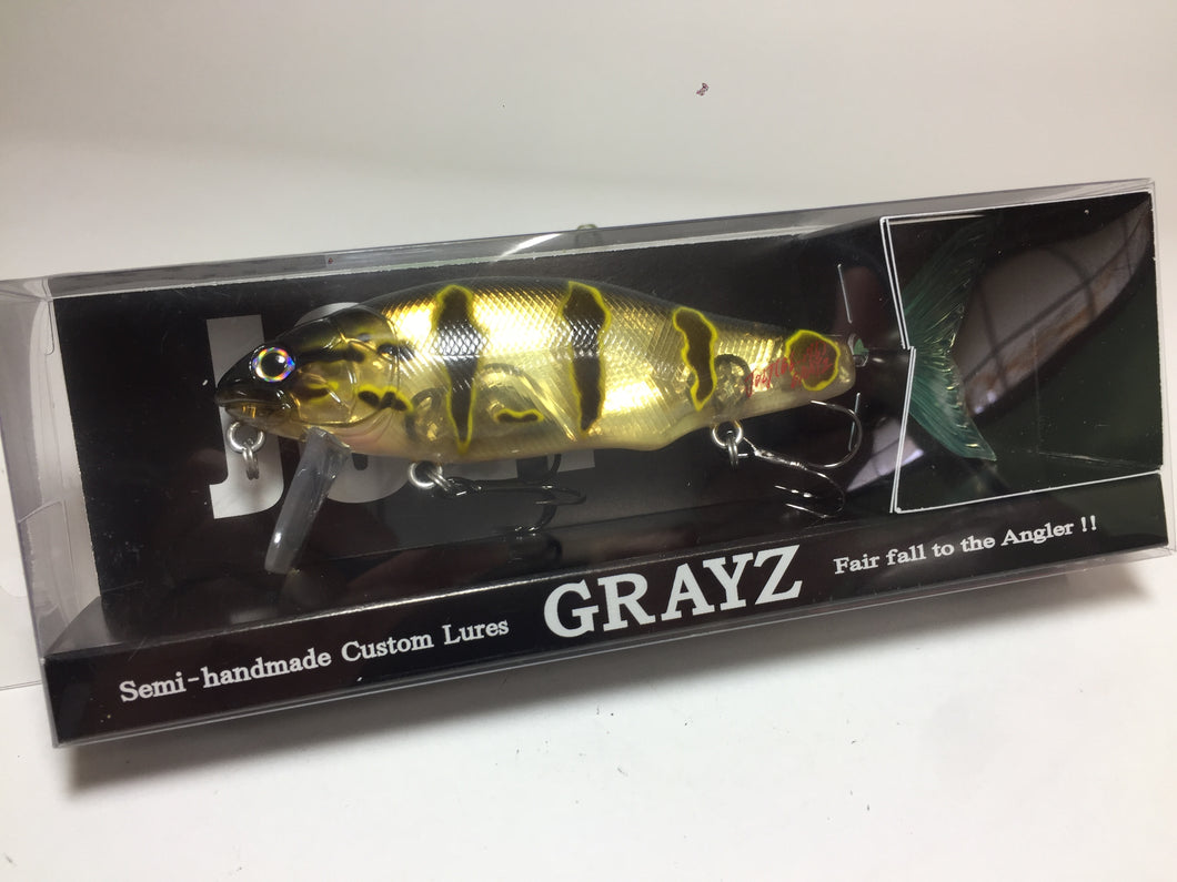 58040) GRAYZ JOLT 135F insert Plate Model #15 Peacock for Joint Bait Lure