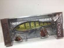 Load image into Gallery viewer, 20028) NISHINE LURE WORKS ABINO 110F #3 Yellow Perch
