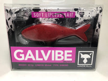 Load image into Gallery viewer, 32740) JACKALL GALVIBE #Impact Red Killer, Soft Material Lure