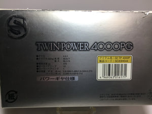 34118) SHIMANO 02 TWIN POWER 4000PG for All water Spinning Reel