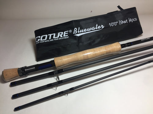 34121) GOTURE Bluewater 10'0 9wt 4pcs Fly Rod