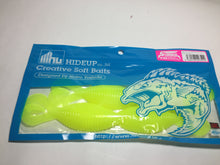 Load image into Gallery viewer, 70046) HIDEUP Stagger Wide Twintail 4&quot; 4pcs #136 Yellow
