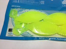 Load image into Gallery viewer, 70046) HIDEUP Stagger Wide Twintail 4&quot; 4pcs #136 Yellow