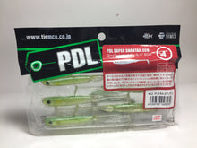 Load image into Gallery viewer, 8005) TIEMCO PDL SUPER SHAD TAIL ECO 4inch #Color Variation