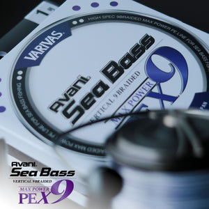 VARIVAS Avani Seabass Max Power PE X9 9Braid PE Line 150m -Max lb variation-