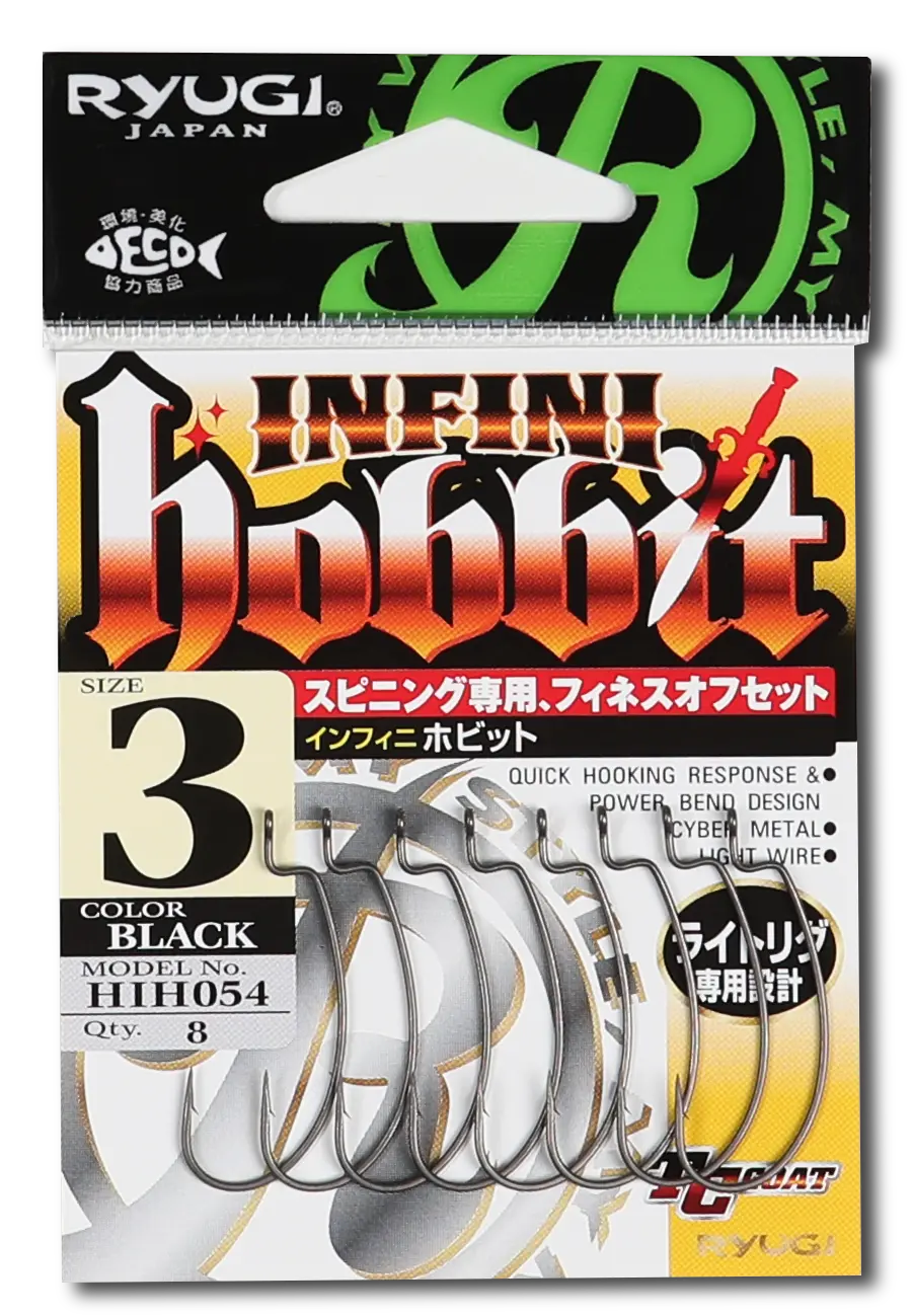 RYUGI INFINI hobbit for Freshwater Single Hook