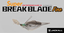 Load image into Gallery viewer, 11823) JACKALL Super BREAK BLADE Fine 3/16oz #Clear Wakasagi