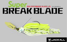 Load image into Gallery viewer, 11822) JACKALL Super BREAK BLADE 1/2oz #Hologram Gold