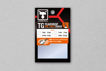 Load image into Gallery viewer, JACKALL TUNGSTEN CUSTOM SINKER, Type TEAR DROP ONE TOUCH SINKER, Weight variation